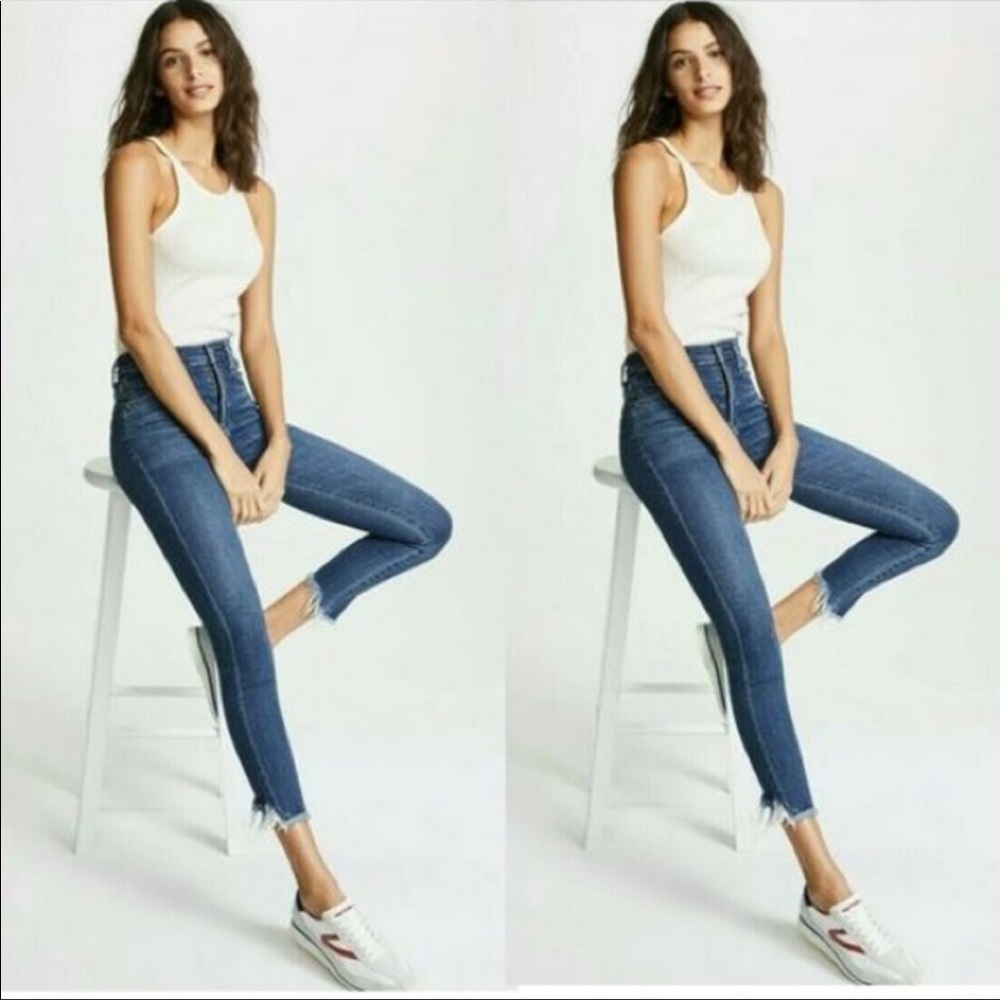 Citizens of humanity rocket crop high rise skinny